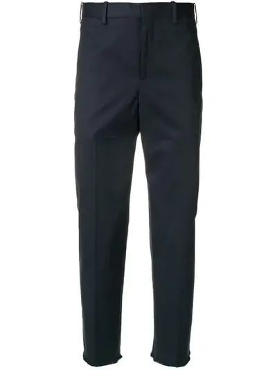 Neil Barrett Slim-fit Chinos In Blue