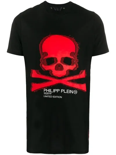 Philipp Plein Skull T-shirt In Black