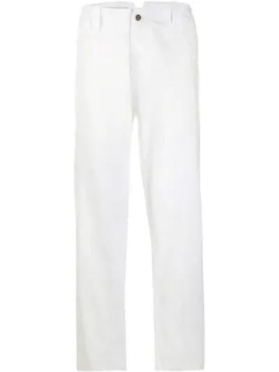 Société Anonyme Straight-leg Trousers In White