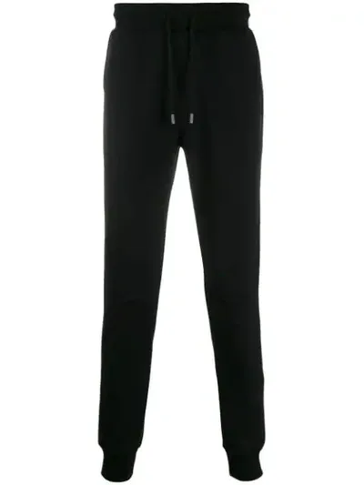 Philipp Plein Logo Plaque Track Pants In Black