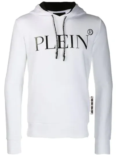 Philipp Plein Printed Sweatshirt In White