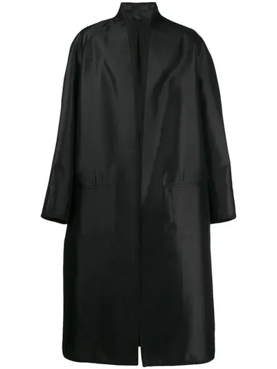 Haider Ackermann Offener Mantel In Black