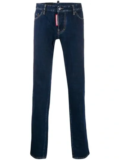 Dsquared2 Slim-fit Jeans In Blue