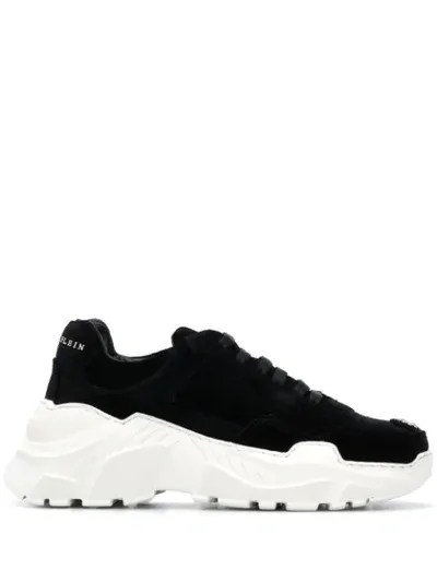 Philipp Plein Original Runner Sneakers In Black