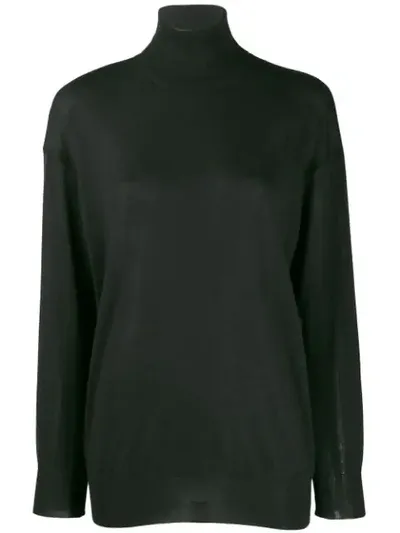 Tom Ford Turtleneck Jumper In Black