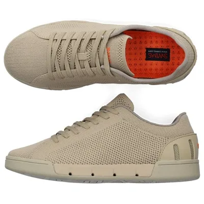 Swims Low-top Sneakers Breeze Tennis Knit In Olive