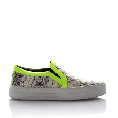 Philipp Plein Slip-on In Grey