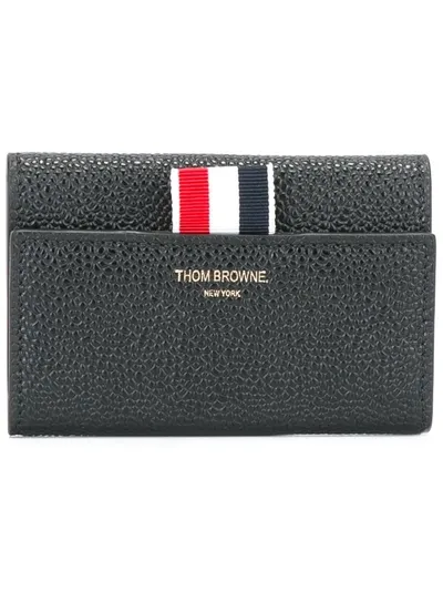 Thom Browne Key Wallet In Black