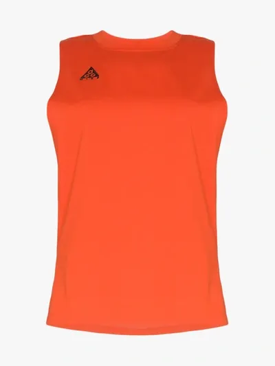 Nike Nrg Acg Layered Tank Top In Red