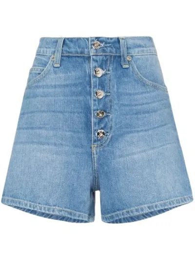 Eve Denim Leo Denim Shorts In Blue