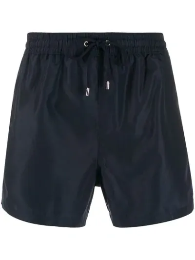 Paul Smith Drawstring Swim Shorts In Blue