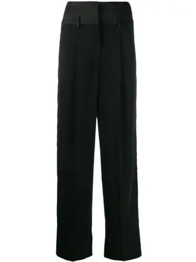 Koché Baggy-fit Tailored Trousers In Black