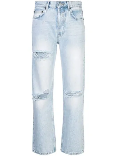 Reformation Cynthia Relaxed Jeans In Blue