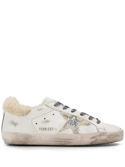 Golden Goose Classic Star Trainers In White