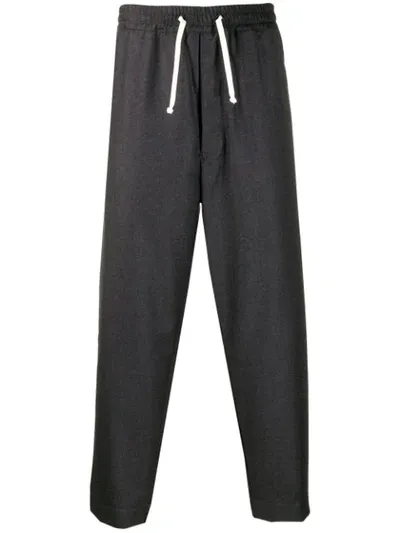 Société Anonyme Tailored Track Pants In Grey