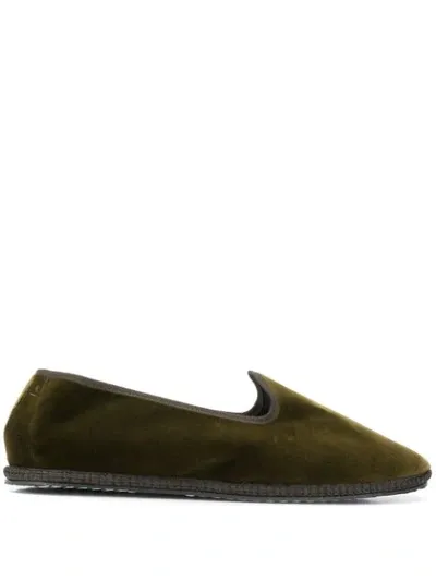 Vibi Venezia Espadrille Slippers In Green