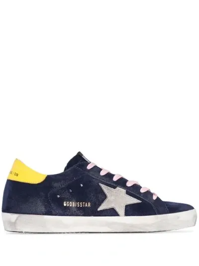 Golden Goose Superstar Low-top Sneakers In Blue