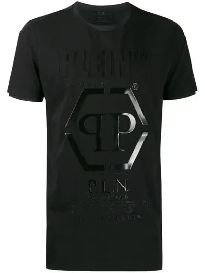 Philipp Plein Logo T-shirt In Black