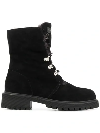 Giuseppe Zanotti Women's Shearling Lined Boots In Black