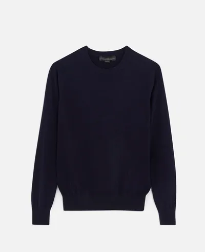 Stella Mccartney Blue Regenerated Cashmere Jumper