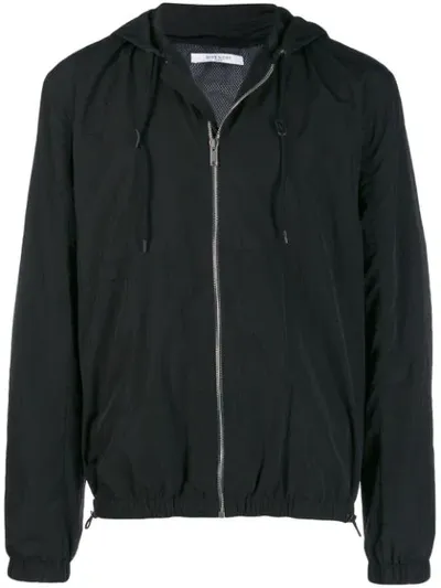 Givenchy Rear Logo Bomber Jacket In Black