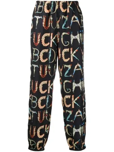 Supreme Alphabet Trousers In Black