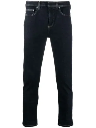 Neil Barrett Skinny Fit Jeans In Blue