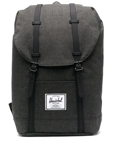 Herschel Supply Co Retreat Buckled Backpack In Grey