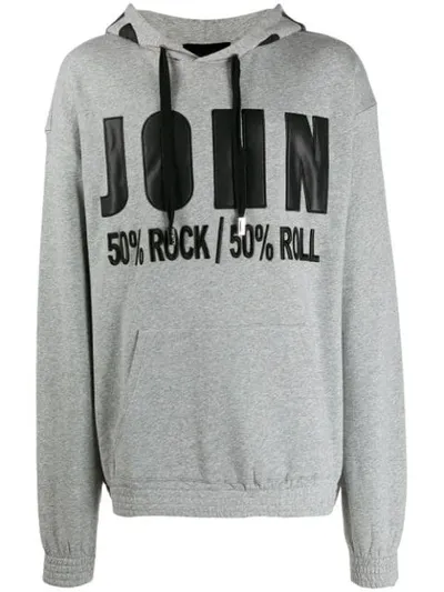 John Richmond Logo Print Sweatshirt In Green