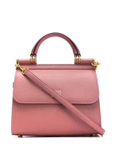 Dolce & Gabbana Sicily 58 Shoulder Bag In Pink