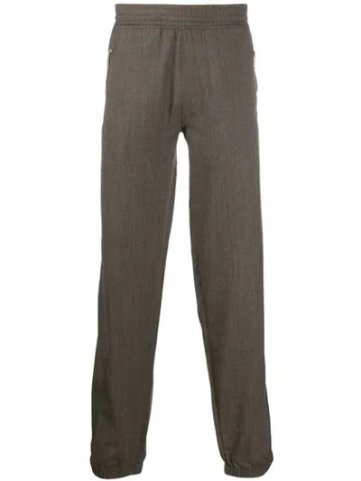 Neil Barrett Woven Track Pants In Neutrals