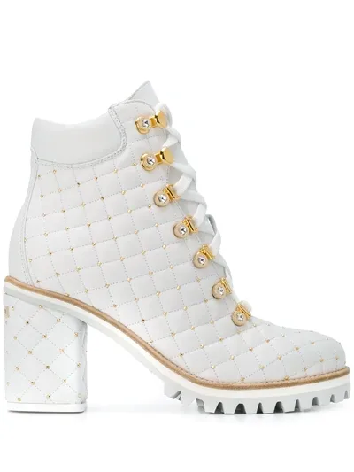 Le Silla St. Moritz Trekking Boots In White