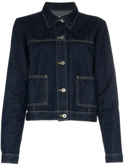 Eve Denim Klassische Jeansjacke In Blue