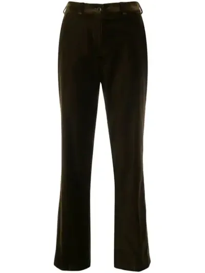 Etro Straight Leg Trousers In 绿色