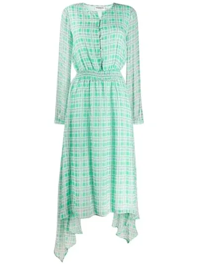 Essentiel Antwerp Tus Printed Dress In Green