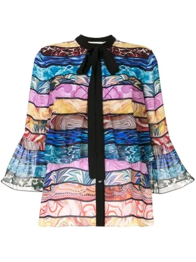 Mary Katrantzou Milana Blouse In Multicolour