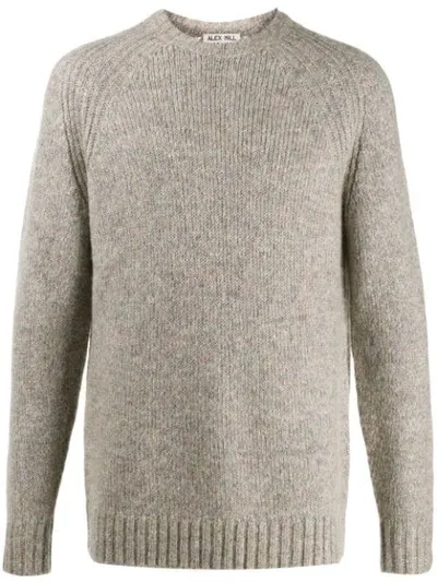 Alex Mill Long Sleeve Knit Jumper In Grey