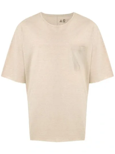 Osklen Eco Earth Yogue T-shirt In 11039 Nude Mescla