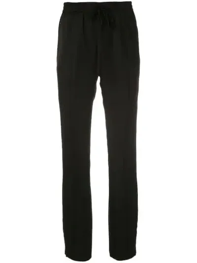 Reinaldo Lourenço Drawstring Trousers In Black