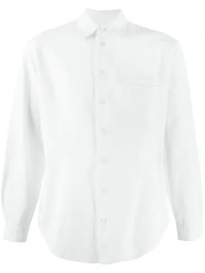 Pre-owned Giorgio Armani '1990s Pointed Collar Shirt In White