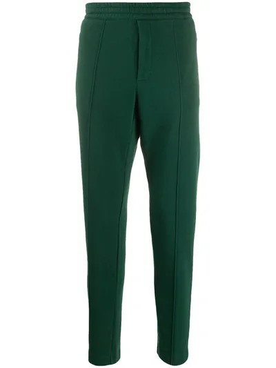 Stella Mccartney Raised Seam Track Pants In Green