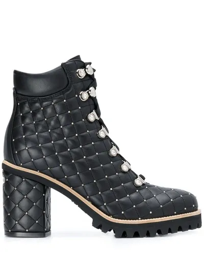 Le Silla St. Moritz Trekking Boots In Black