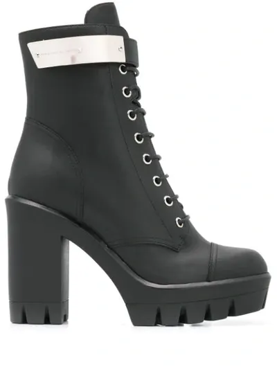 Giuseppe Zanotti Fran Boots In Black