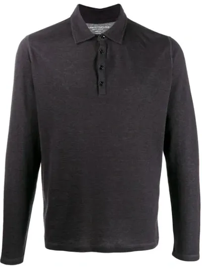 Majestic Polo-neck Sweater In Grey