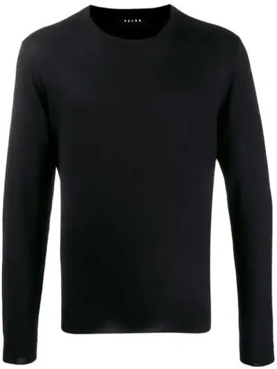 Falke Colour Block Jumper In Black