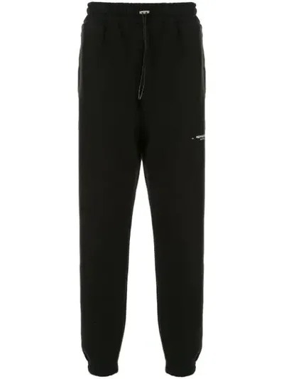 Represent Logo Sweatpants In Black