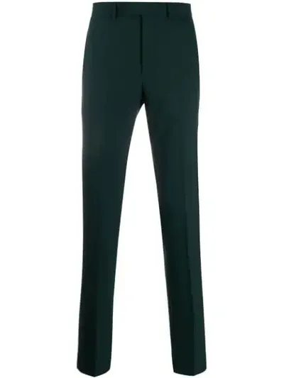 Sandro Formal Tailored Trousers In Green