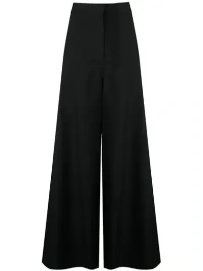 Vera Wang Wide Leg Pants In Black