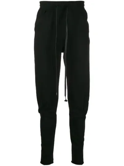 The Viridi-anne Drawstring Tracksuit Trousers In Black