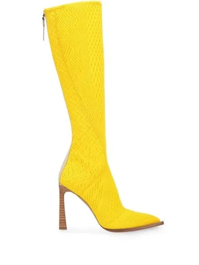 Fendi 'stivale' Stiefel In Yellow